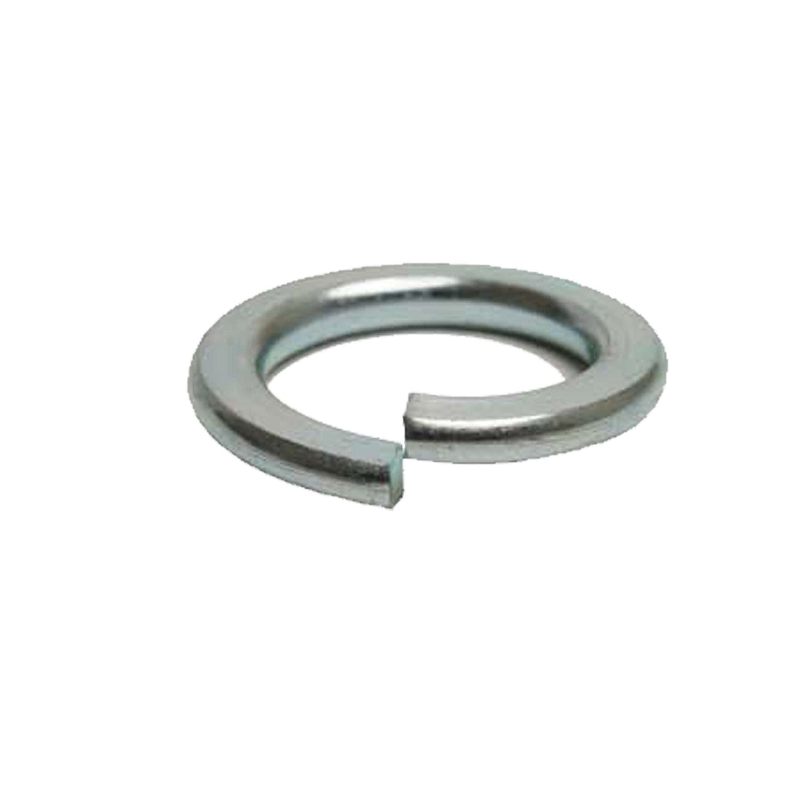 Spring Lock Washer White Zinc Plated