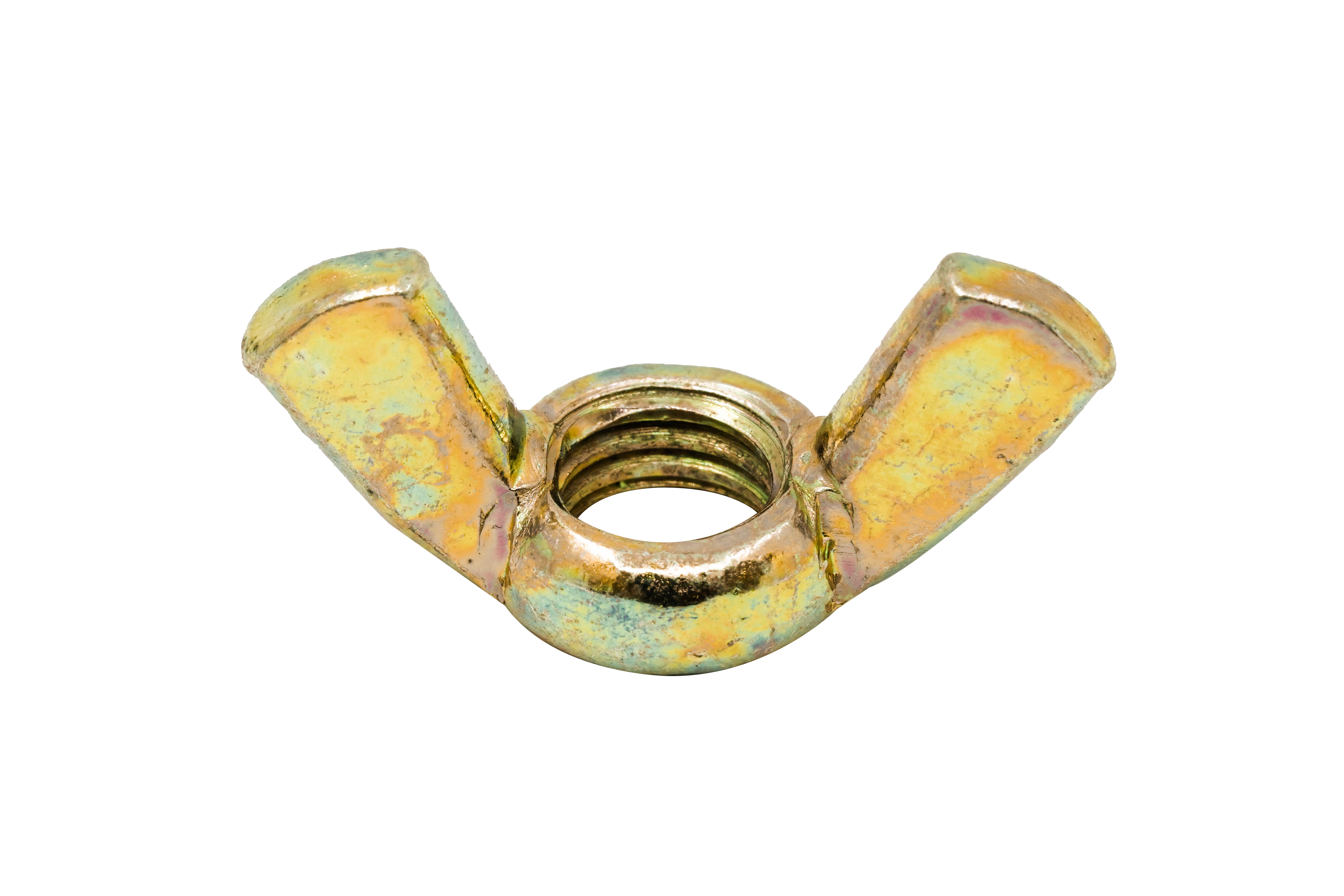 Wing Nut Cold Heading Yellow Zinc Plated