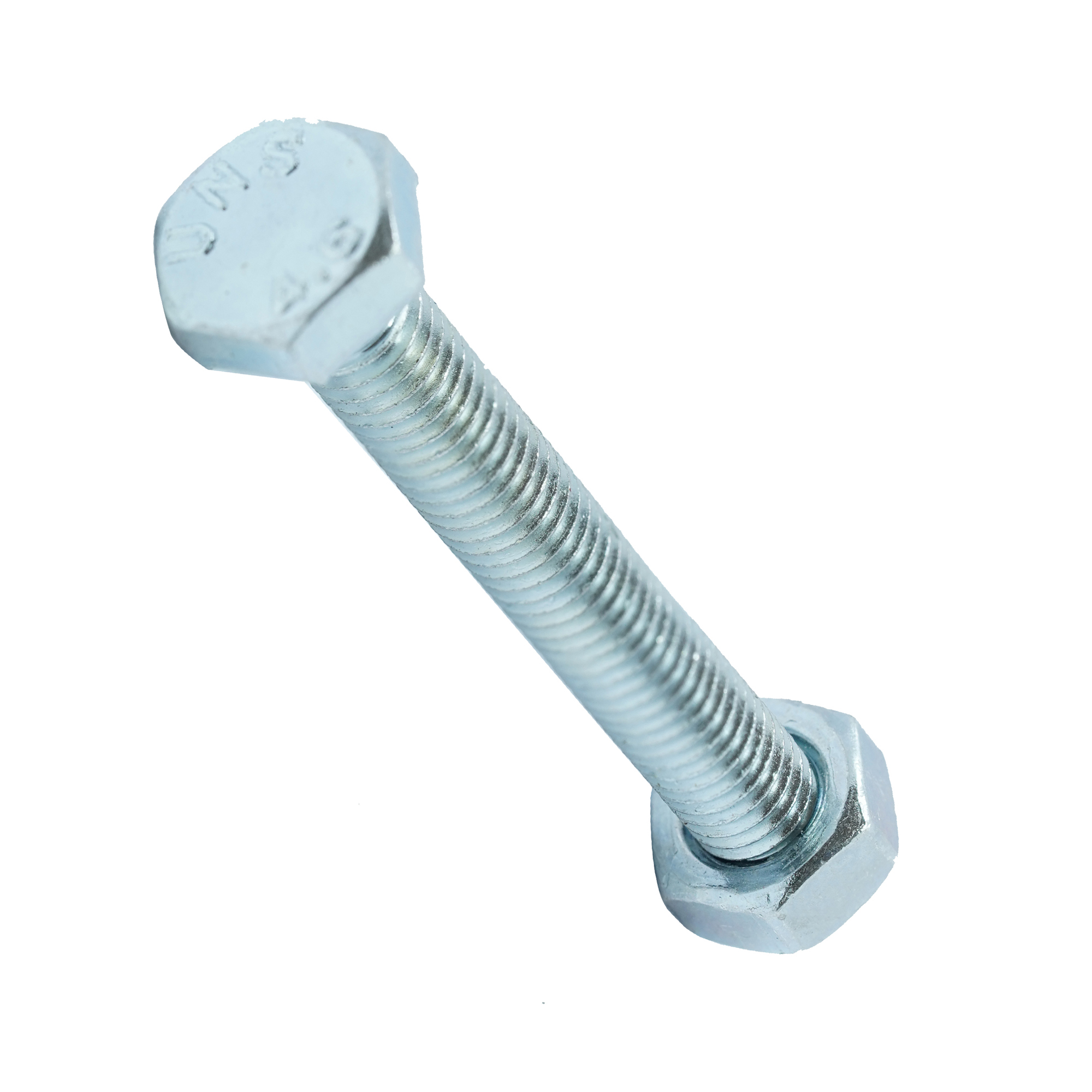 Hex Bolt and Nut 4.6 Metric Full Drat