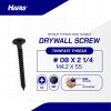 GYPSUM SCREW PHOSPATED # 08 X 2 1/4