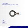 LIFTING EYE BOLT STAINLESS STEEL SUS 304 M06 P1.00