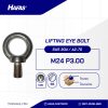 LIFTING EYE BOLT STAINLESS STEEL SUS 304 M24 P3.00