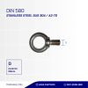 LIFTING EYE BOLT STAINLESS STEEL SUS 304 M24 P3.00