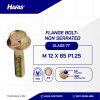 FLANGE BOLT UCP YELLOW M12 x 65mm P1.25