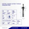 HIT ANCHOR STAINLESS STEEL A2 SUS 304 C-TYPE M12 x 60mm