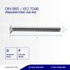 MACHINE SCREW JF + STAINLESS STEEL SUS 304 M 05 X 10 P0.80