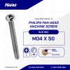 MACHINE SCREW JP + STAINLESS STEEL SUS 304 M 04 X 50 P0.70