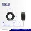 MUR UNC MENTAH 1/2" K19 - 12TPI