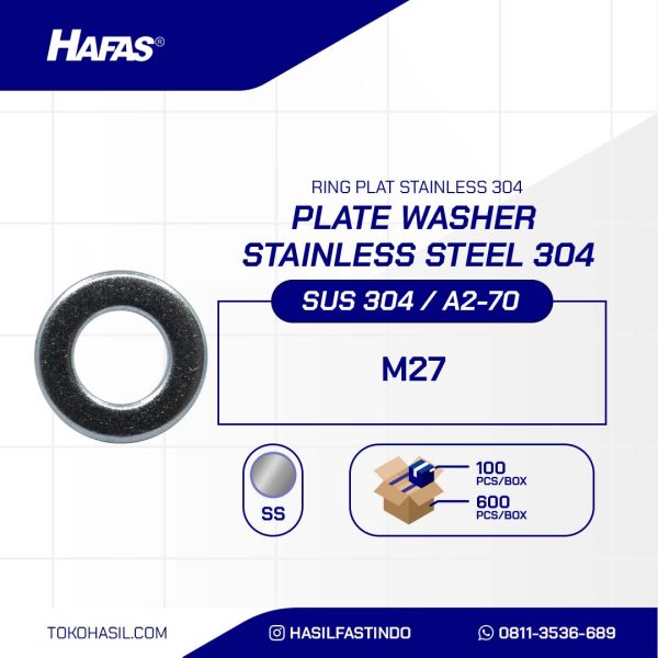 RING PLATE SUS304 M27