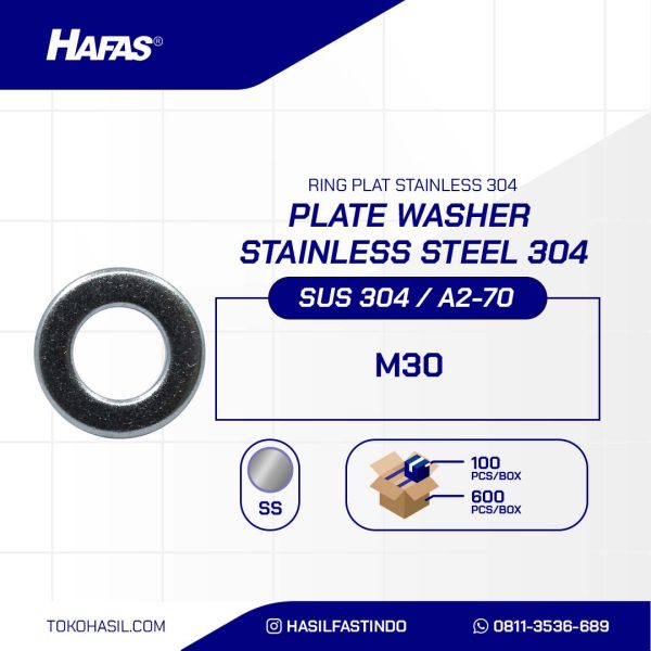 RING PLATE SUS304 M30
