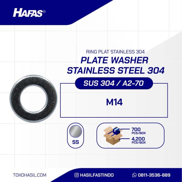 RING PLATE SUS304 M14