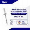 Rivet Pin AS/DH Aluminum M3.2 x 25mm