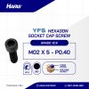 SOCKET CAP SCREW STEEL 12.9 BLACK BURN M02 X 5mm P0.40