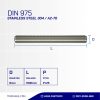 ASDRAT STAINLESS STEEL SUS 304 M08 X 1000mm P1.25