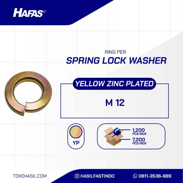 RING PIR UCP YELLOW M12