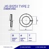RING STANDARD STEEL BEARING B1251 TYPE 2 UCP YELLOW M07