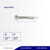 FLANGE BOLT UCP WHITE M 6 X 15 P1.00