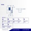 MUR RIVET COUNTERSUNK (CSK) HEAD UCP WHITE M 06 X 16mm P1.00