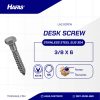 DESK SCREW / LAG SCREW STAINLESS SUS 304 3/8 X 6