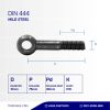 EYE BOLT M12X75X30P1.75