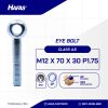 EYE BOLT UCP WHITE M12 X 70 X30 P1.75