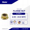 MUR FLANGE UCP YELLOW 5/16 inch-K1/2 18TPI