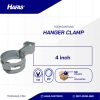 HANGING CLAMP UCP WHITE 4 inch