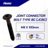 JCB-C ANTIQUE UNDER SIZE BOLT M6 X 100mm