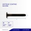 JCB-C ANTIQUE UNDER SIZE BOLT M6 X 100mm