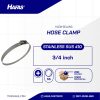STAINLESS STEEL HOSE CLAMP SUS 304 3/4 inch