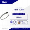 STAINLESS STEEL HOSE CLAMP SUS 304 10 inch