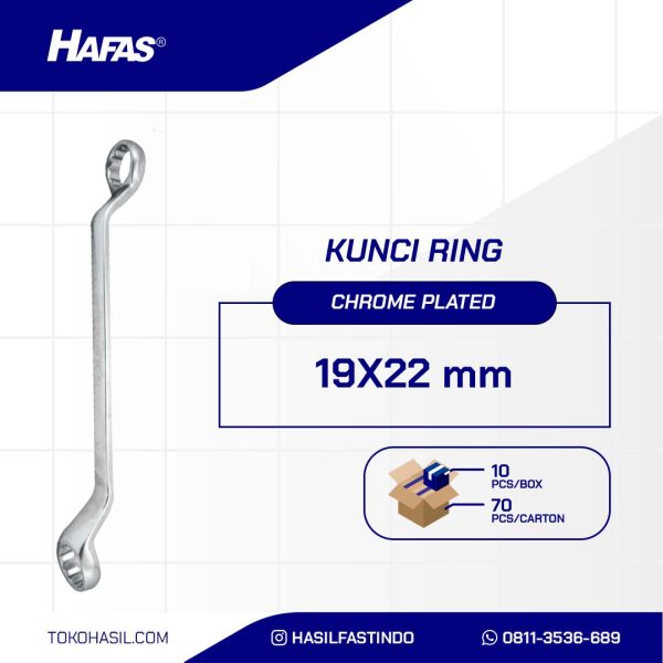 M 19 X 22 RING KEY