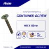 UCP YELLOW CONTAINER SCREW M8 X 45mm