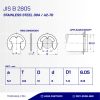 SNAP RING TYPE [E] SUS 304 M06