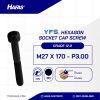 SOCKET CAP SCREW STEEL 12.9 BLACK BURN M27 X 170mm P3.00