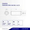 BOLT L PLANT STAINLESS STEEL SUS 304 M06 X 30 P1.00