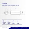 BOLT L PLANT STAINLESS STEEL SUS 304 M10 X 30 P1.50