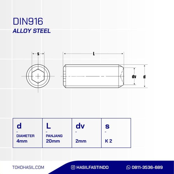 STEEL IMPLANT BOLT 12.9 M04 X 20 P0.70 BLACK BURNED