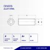 STEEL SET SCREW 12.9 M05 X 12 P0.80 BLACK OXIDE
