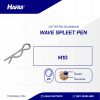 SPLEET PEN (COTTER PIN) WAVE UCP WHITE M10
