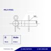 SPLEET PEN (COTTER PIN) WAVE UCP WHITE M14